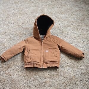 Brown Hooded Jacket